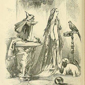 Salah satu halaman dari Fairy Tales oleh Countess d'Aulnoy. (commons.wikimedia.org/Countess d'Aulnoy)