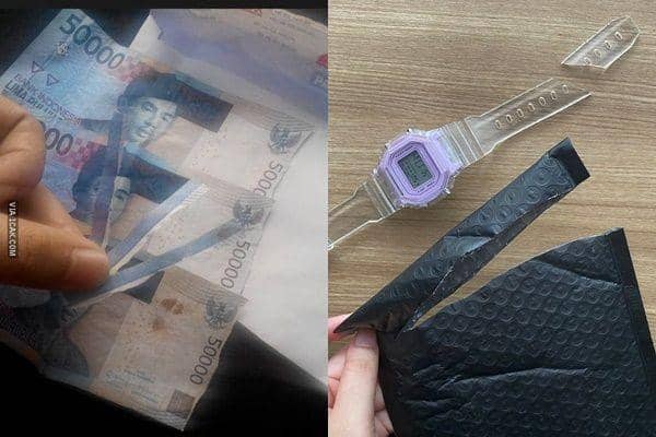 10 Momen Nyesek Waktu Buka Amplop, Kapok Banget Bestie!