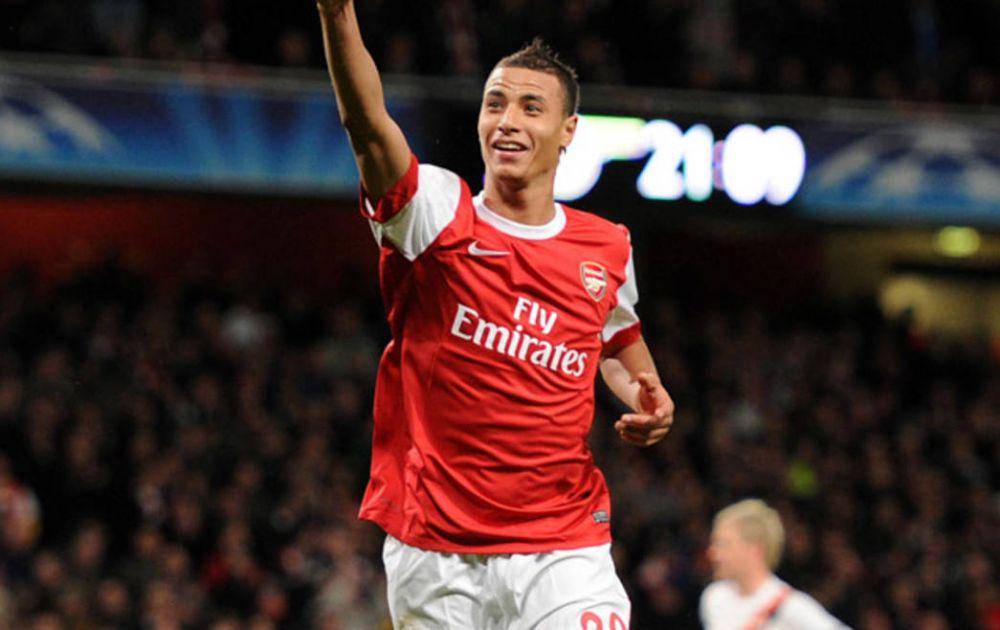 potret Marouane Chamakh bersama Arsenal (arsenal.com)