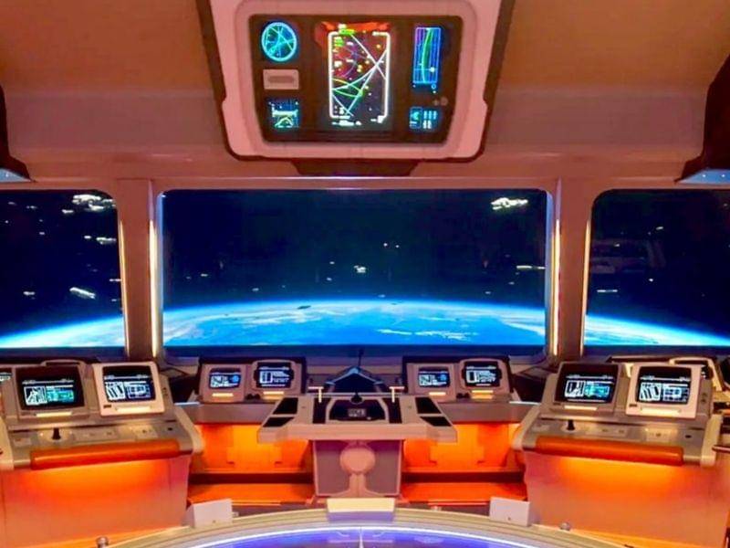 potret Galactic Starcruiser Hotel (instagram.com/monorailsupplyco)