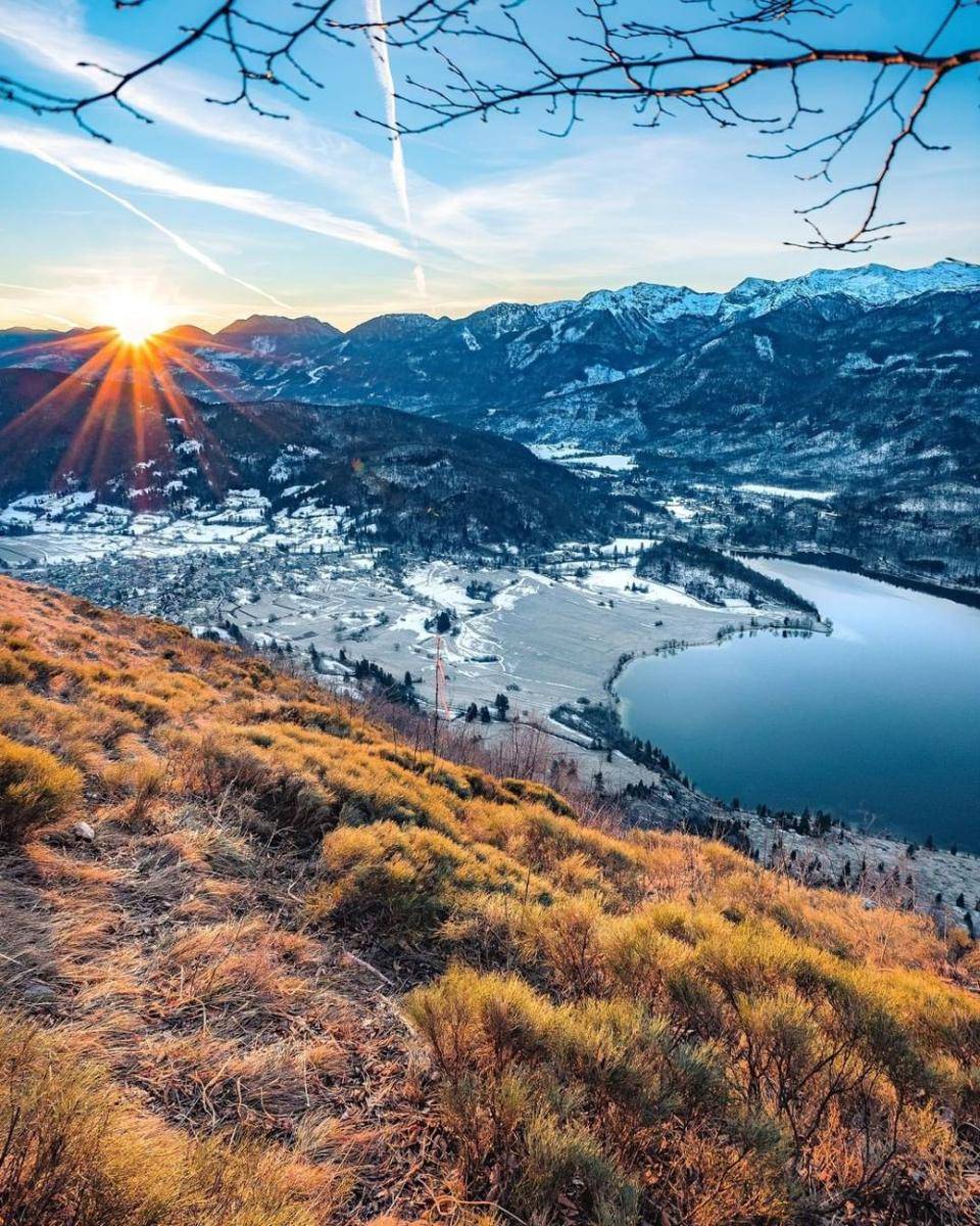 potret Lake Bohinj (instagram.com/rok.leben)