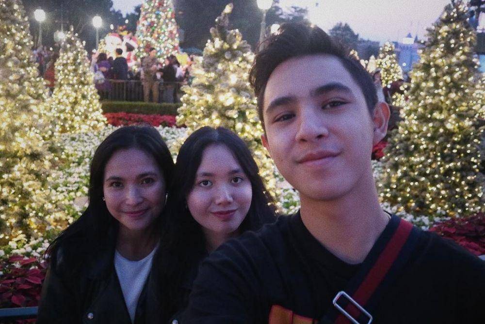 potret Nunu Datau bersama dua anaknya (instagram.com/nunudatau)