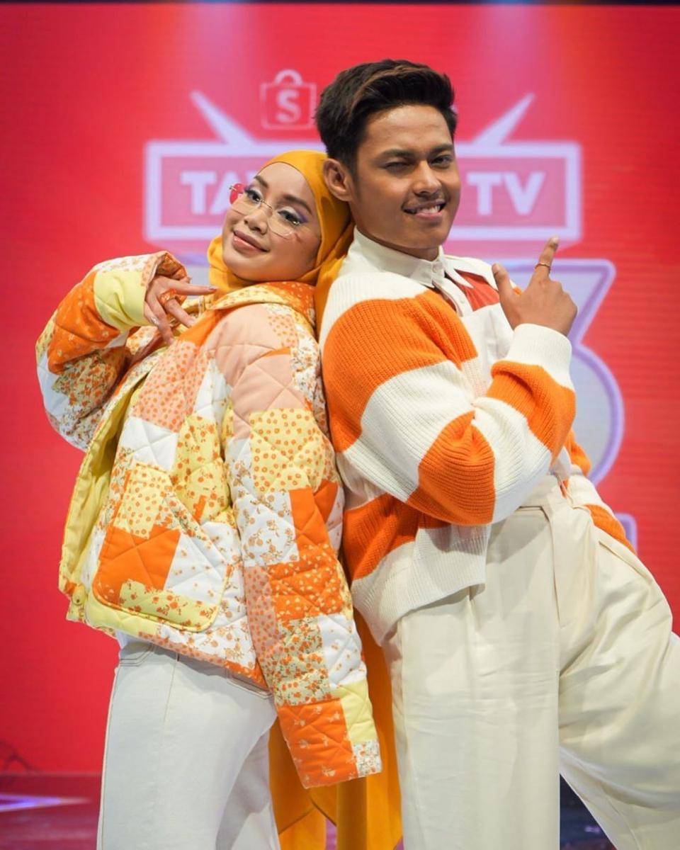 Bunga dan Amsyar Leee (Annhamnet via Instagram.com/amsyar_leee/)