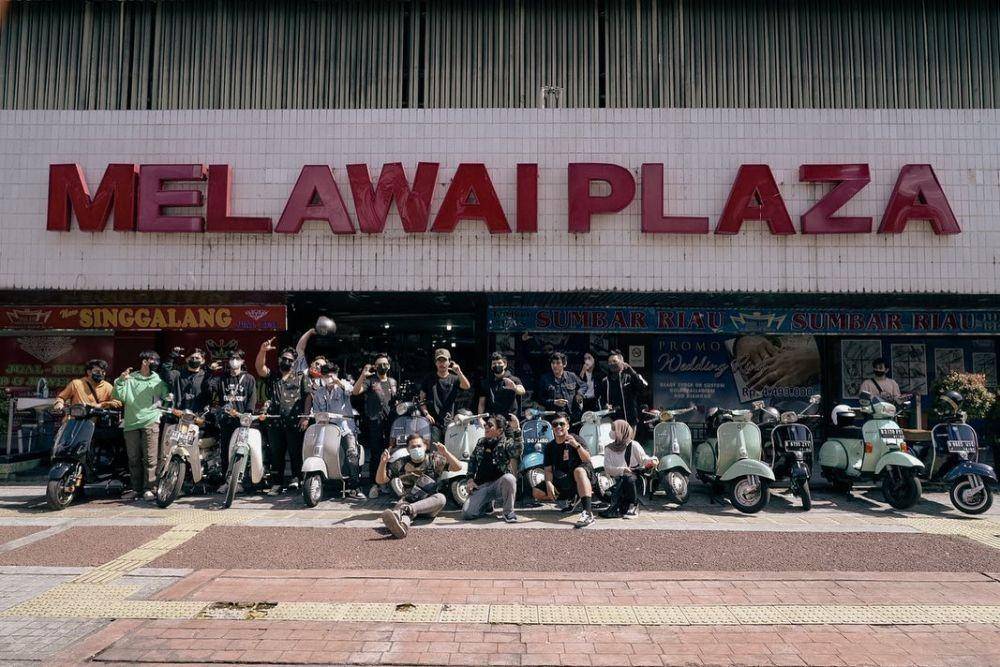 potret geng motor Atta Halilintar (instagram.com/classicnihbos)