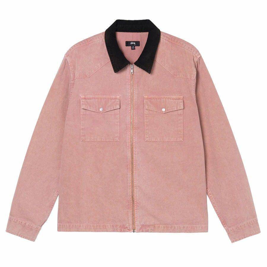 Washed canvas work shirt (Stussy.com)