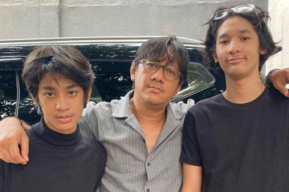 Andre Taulany dan buah hati (instagram.com/andreastaulany)
