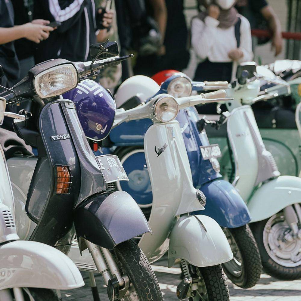 potret geng motor Atta Halilintar (instagram.com/classicnihbos)