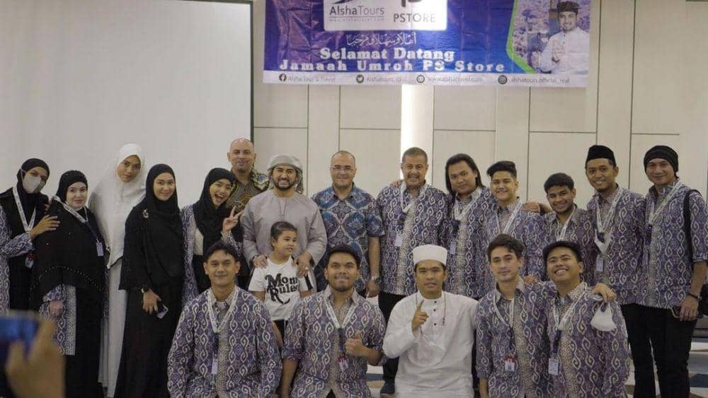 potret rombongan umrah (instagram.com/septiasiregar17)