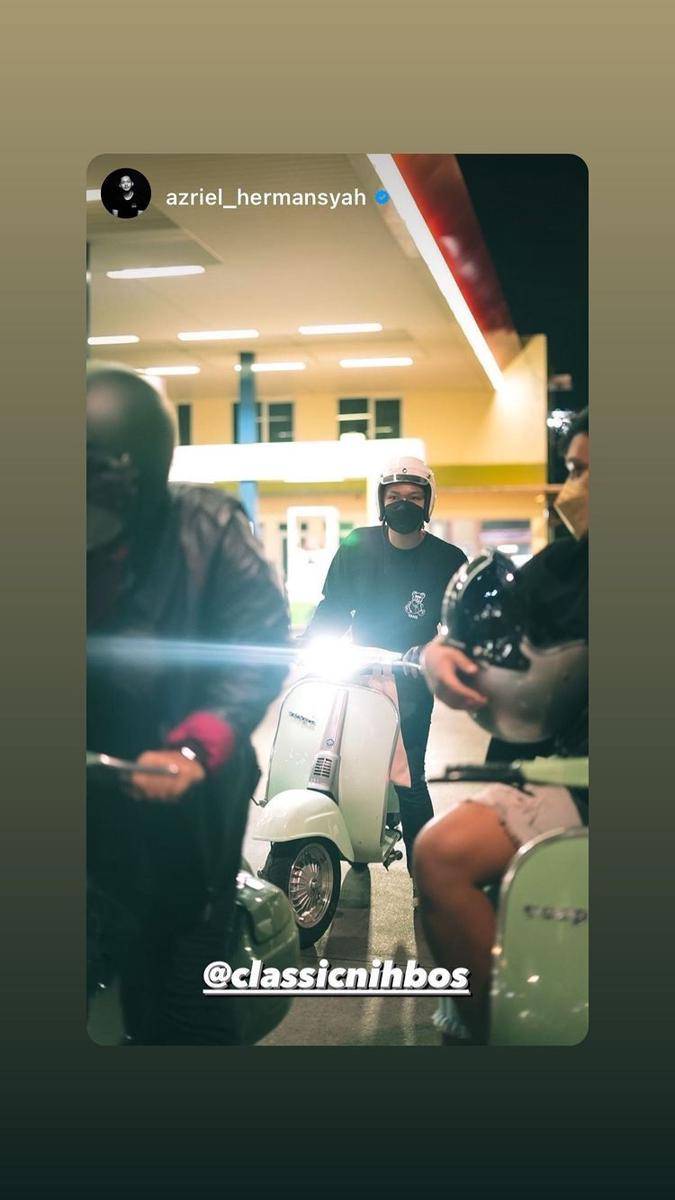 potret geng motor Atta Halilintar (instagram.com/classicnihbos)