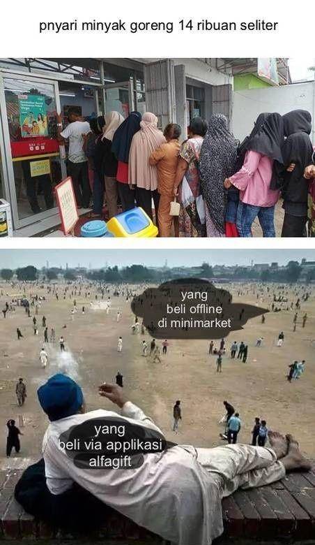 meme efek minyak mahal (1cak.com)