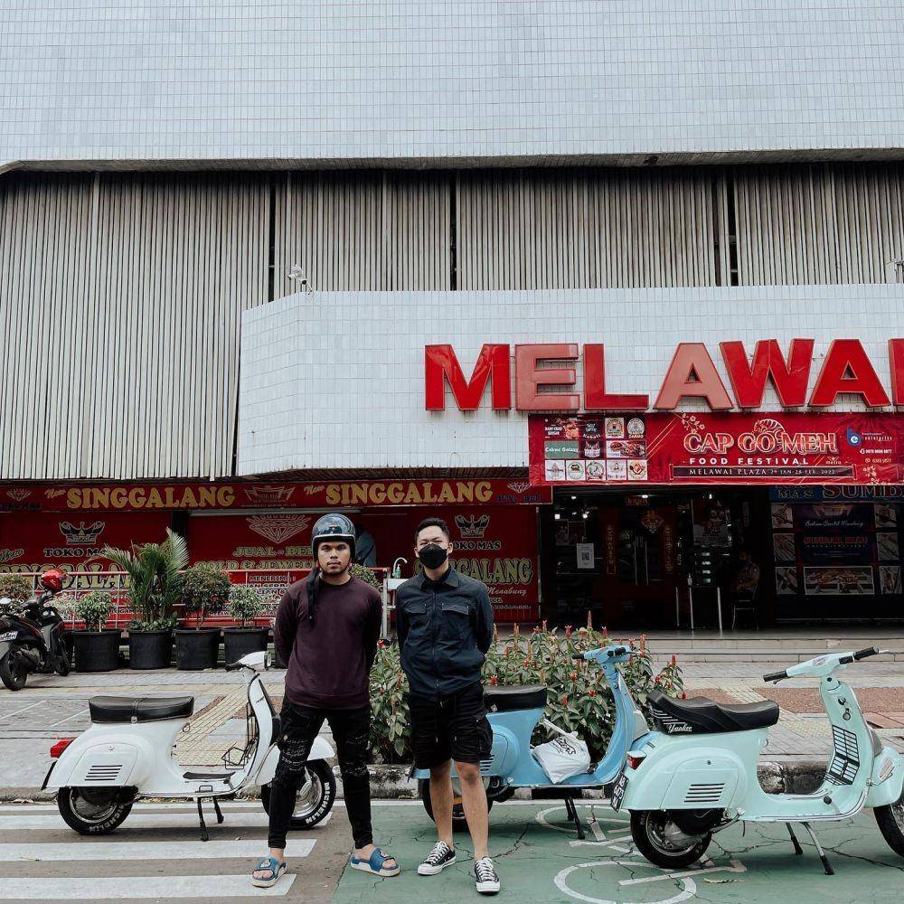 potret geng motor Atta Halilintar (instagram.com/azriel_hermansyah)