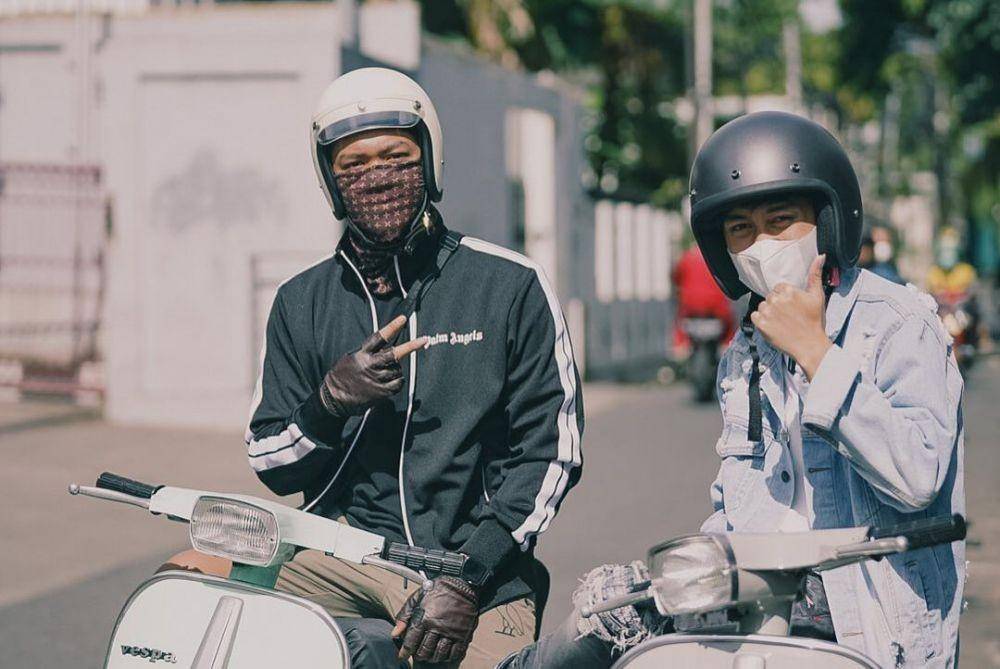 potret geng motor Atta Halilintar (instagram.com/classicnihbos)