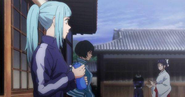 Miwa bersama rekan-rekannya ( Dok. Mappa / Jujutsu Kaisen )