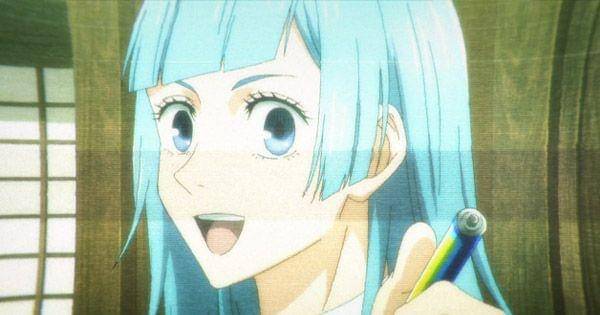 Miwa dari perspektif Mechamaru ( Dok. Mappa / Jujutsu Kaisen )