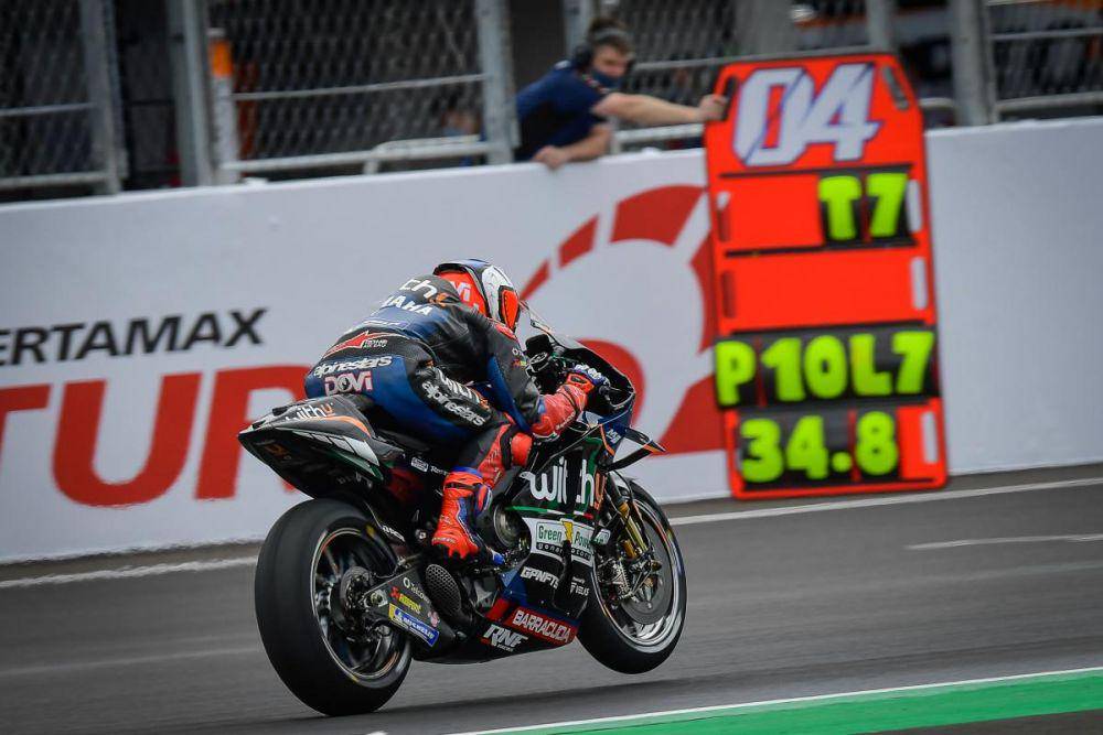 Andrea Dovizioso pada GP Indonesia (motogp.com)
