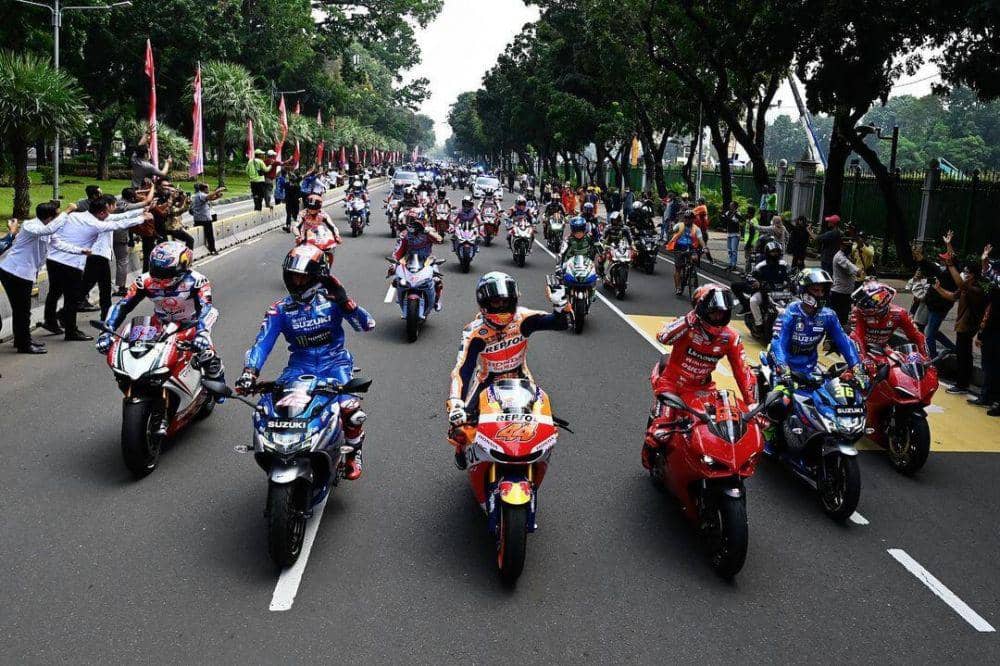Seminggu di Indonesia, Followers IG Pembalap MotoGP Naik Ratusan Ribu