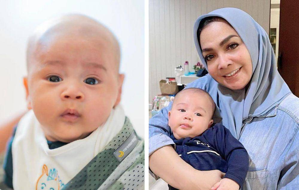 kolase potret Rayyanza Malik Ahmad (instagram.com/rayyanzaahmad | instagram.com/rieta_amilia)