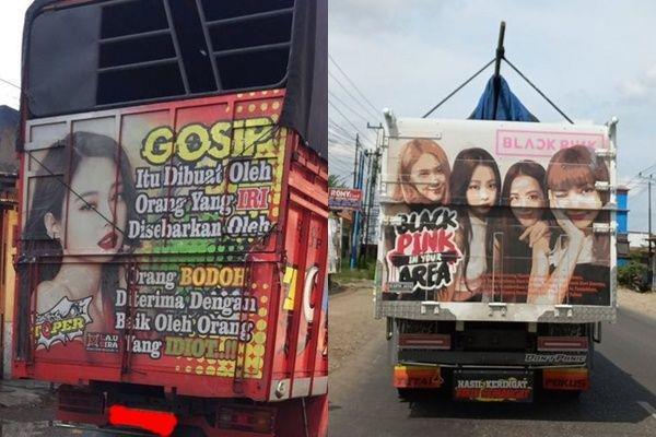 10 Potret Wajah Idol KPop di Bak Truk, Jadi Mirip Biduan Pantura