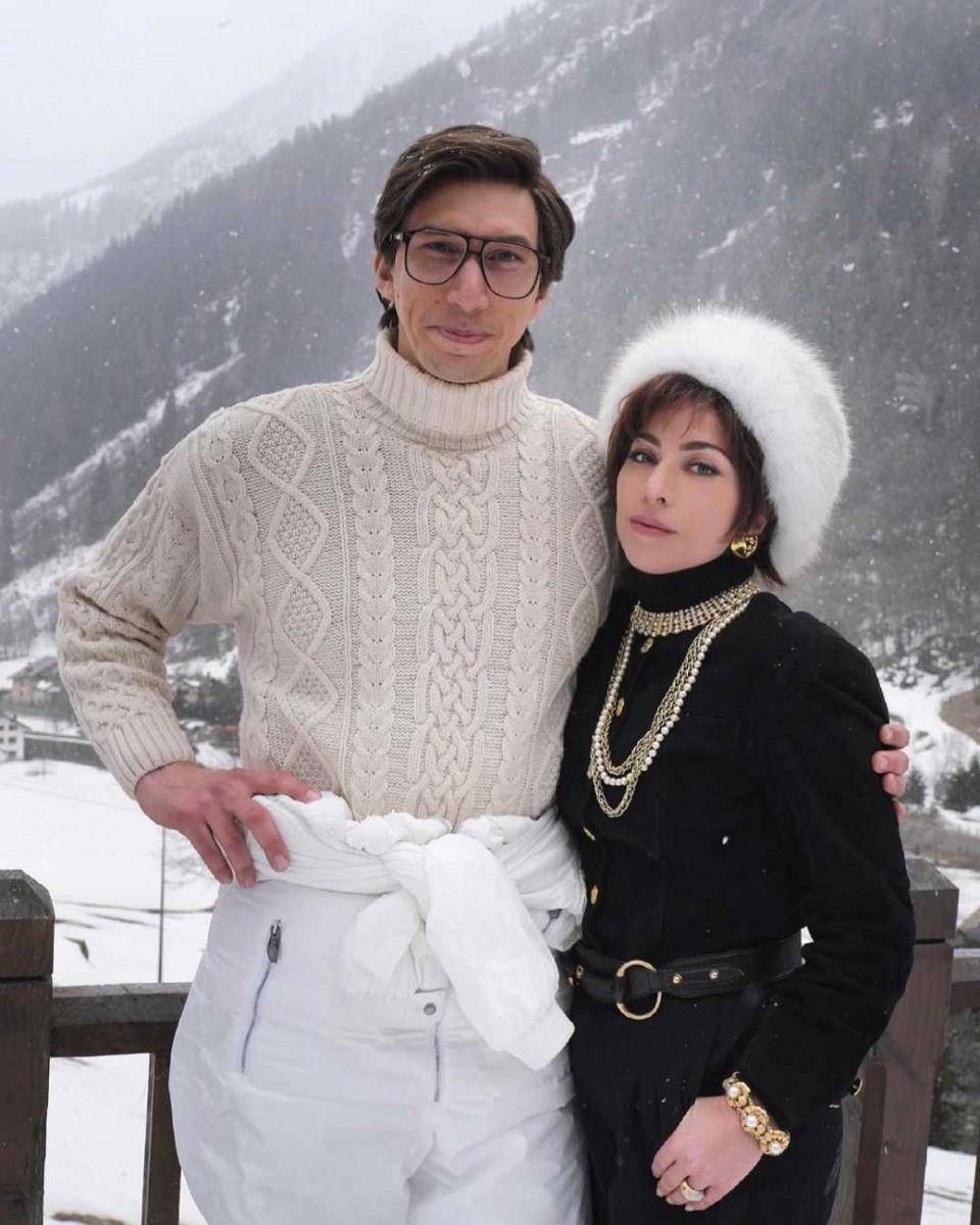 Adam Driver dan Lady Gaga (instagram.com/ladygaga)