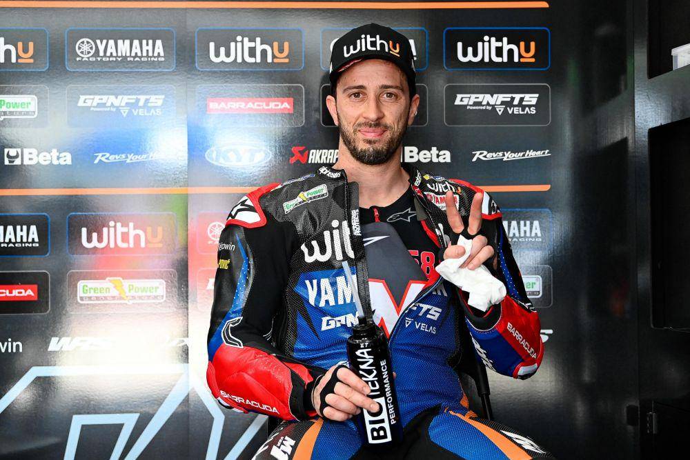 pembalap WithU RNF Yamaha Andrea Dovizioso (motogp.com)