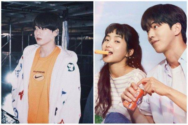 potret Jungkook dan drama yang ia tonton (Instagram.com/jungkook.97) (Instagram.com/netflixkr)