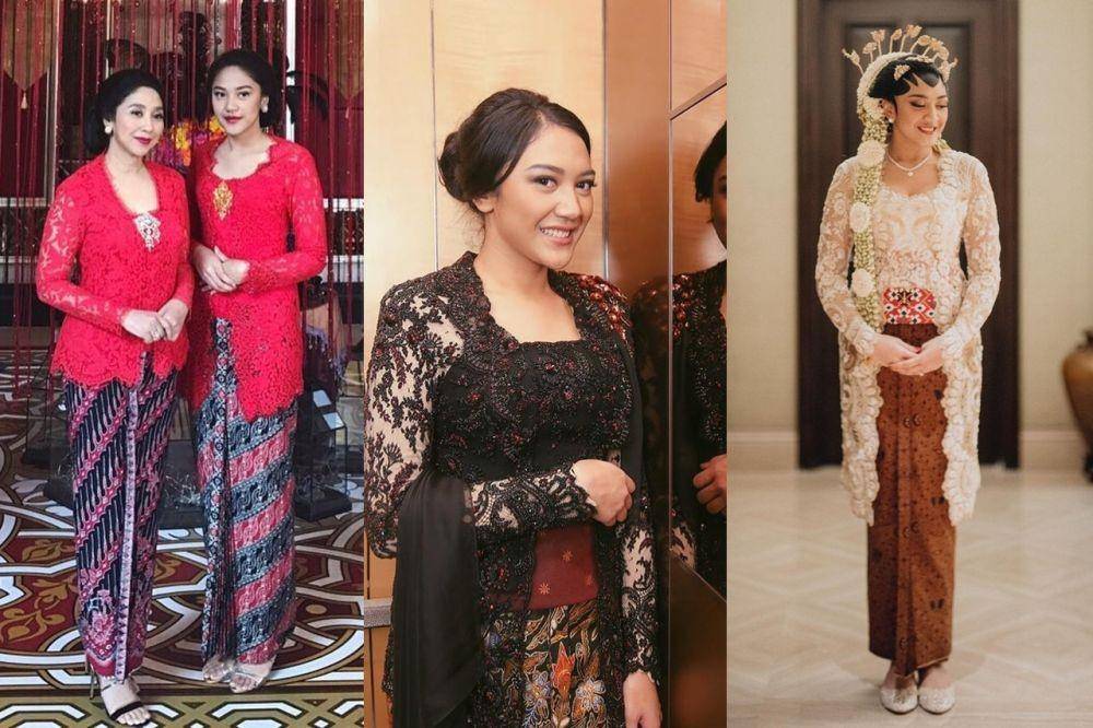 Kebaya Putri Tanjung (instagram.com/putri_tanjung | instagram.com/ekhianam.official)