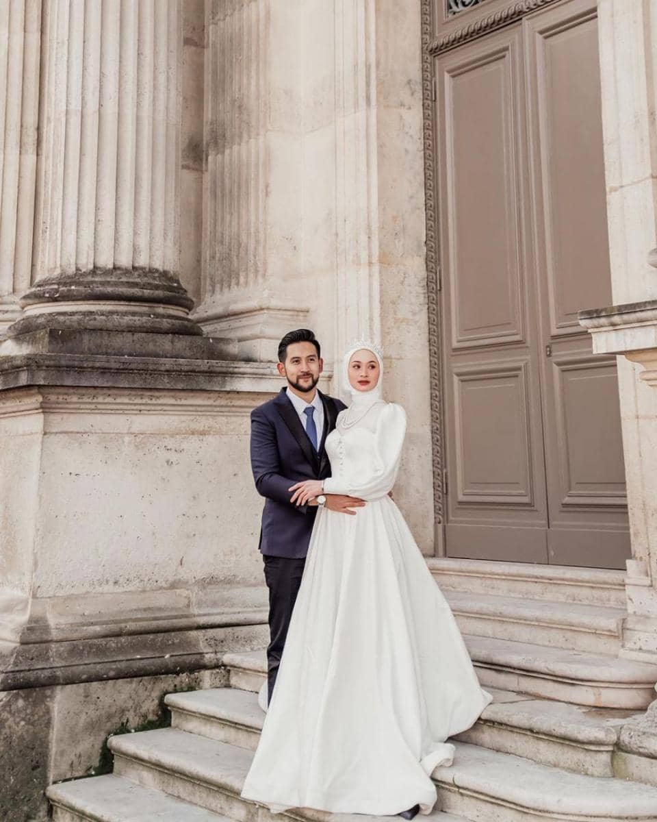 potret Sabrina Sosiawan dan suami di Paris (instagram.com/sabrinasosiawan)