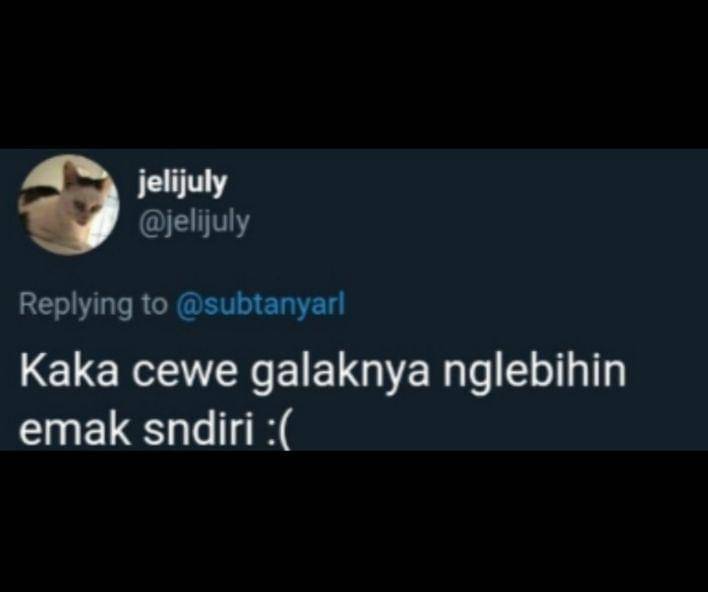 cerita lucu punya kakak cewek (twitter.com/jelijuly)