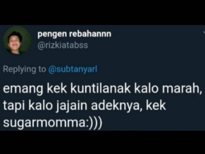 cerita lucu punya kakak cewek (twitter.com/pengenrebahannn)