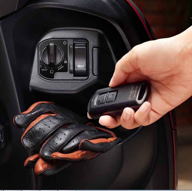 Fitur Key Ignition System atau Smart Key System (https://www.astra-honda.com/)