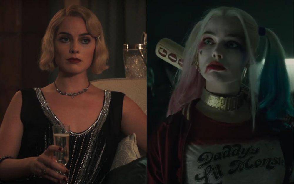 Margot Robbie sebagai Daphne Milne (dok. DJ Films/Goodbye Christopher Robin) | Margot Robbie sebagai Harley Quinn (dok. DC Entertainment/Suicide Squad)