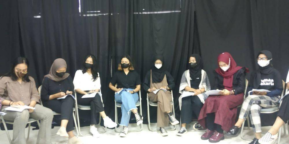 Konferensi pers perempuan muda kampus melihat implementasi permen PPKS oleh Jaringan Muda Setara dan LBH Jakarta (dok. IDN Times/Istimewa)