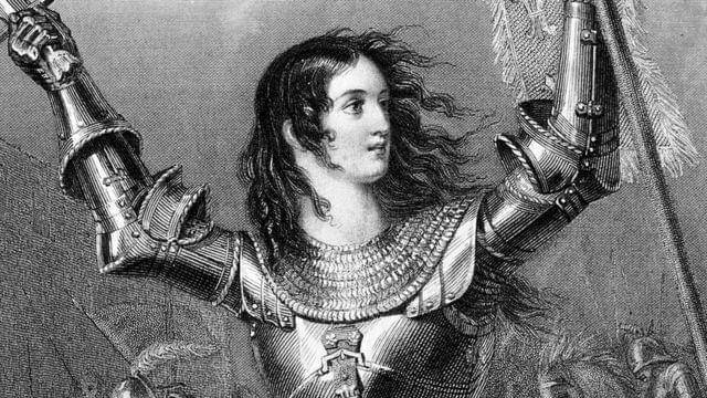 Siapa itu Joan of Arc? - ilustrasi Joan of Arc. (bbc.com)