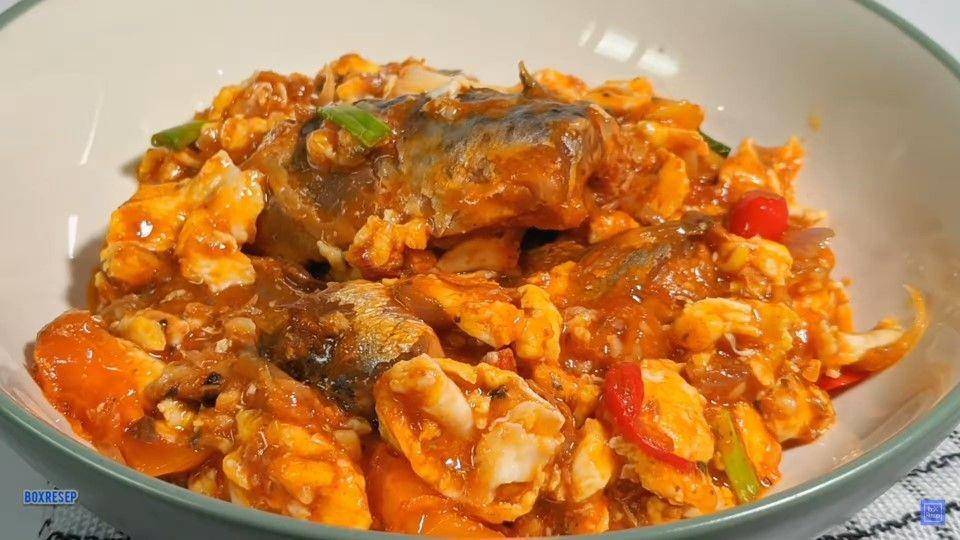 sarden telur orak arik (youtube.com/ boxresep channel)