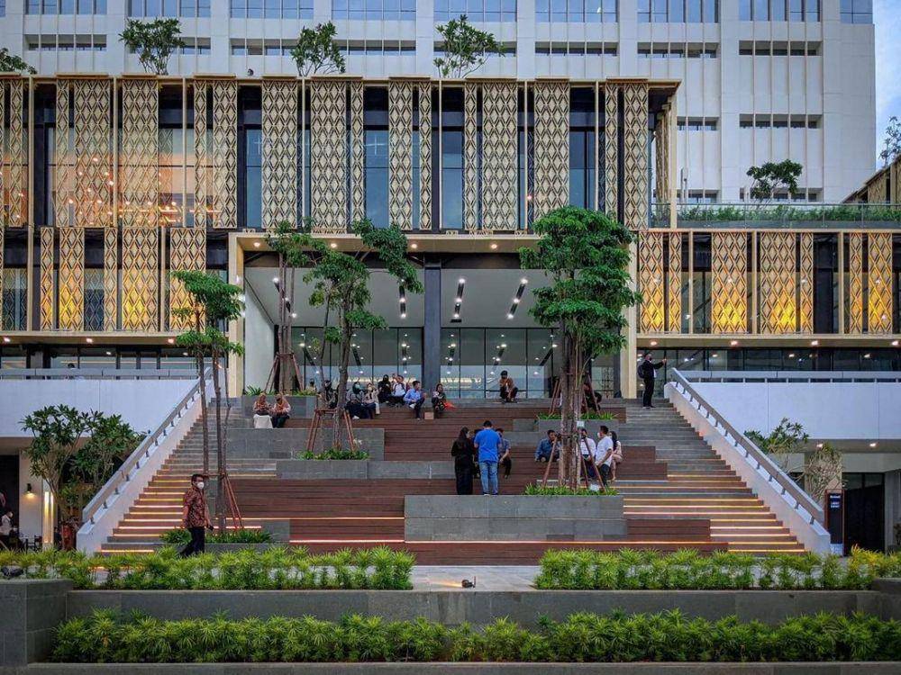 potret wajah baru Sarinah (instagram.com/jktinfo)