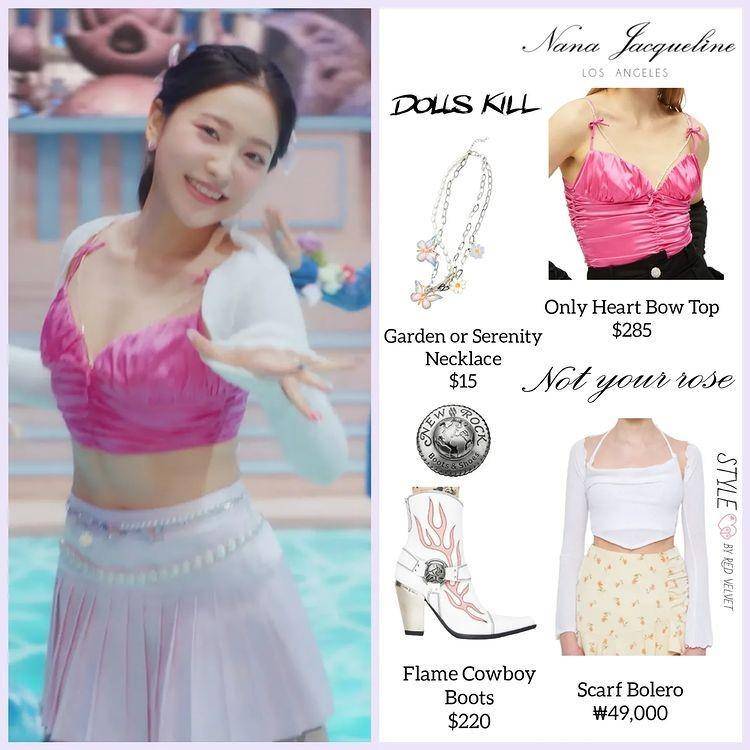 Harga fashion item Red Velvet Feel My Rhythm (Instagram.com/styleby.redvelvet)