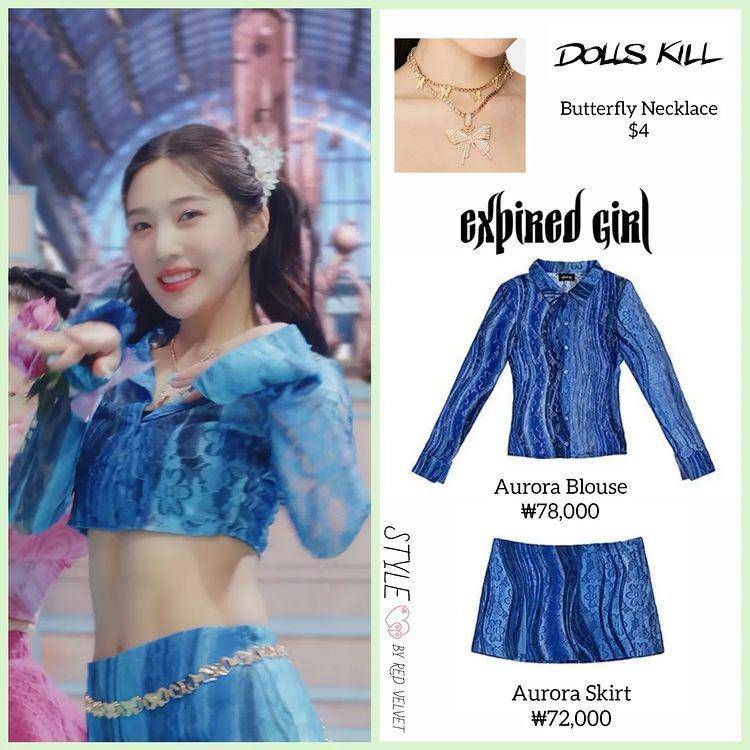 Harga fashion item Red Velvet di Feel My Rhythm (Instagram.com/styleby.redvelvet)
