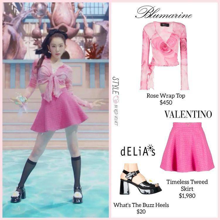 Harga fashion item Red Velvet di Feel My Rhythm (Instagram.com/styleby.redvelvet)