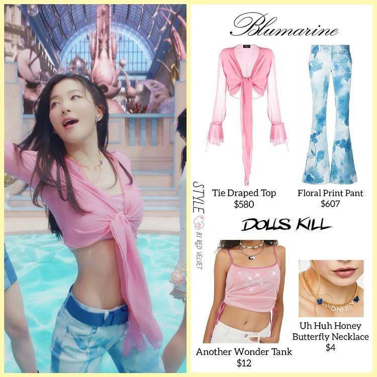 Harga fashion item Red Velvet di Feel My Rhythm (Instagram.com/styleby.redvelvet)