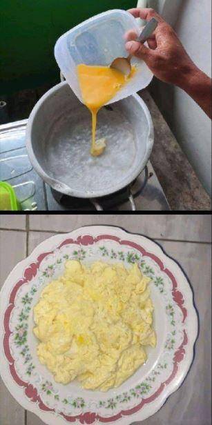 potret orang merebus makanan (twitter.com/recehtapisayng)