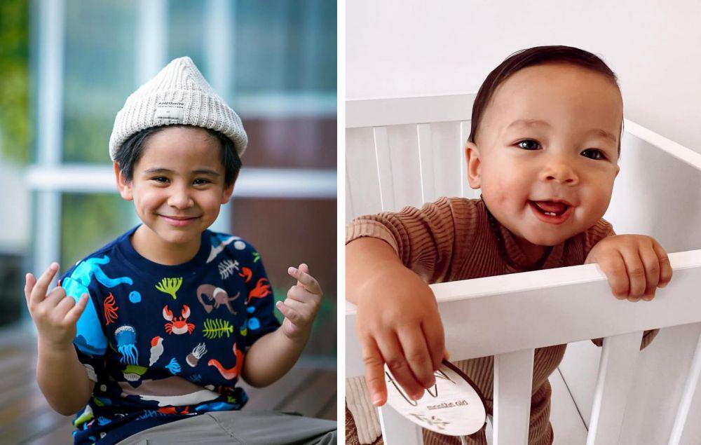 9 Potret Anak Cowok Artis yang Berlesung Pipi, Senyumnya Menawan!