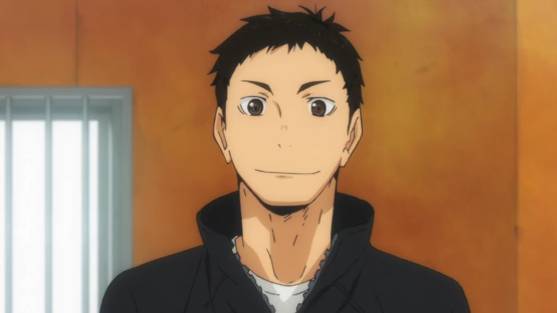 Daichi Sawamura (dok. Production I.G/Haikyu!!)
