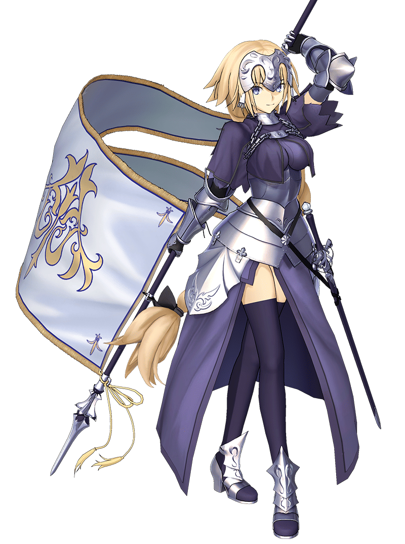 Desain Jeanne D'Arc versi FGO. (Dok. Aniplex/Fate Grand Order)