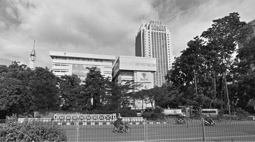 Foto gedung kantor BKPM (Kementerian Investasi)