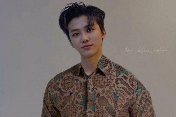 Editan fans Jaemin NCT Dream pakai batik (Twitter.com/markleecrushhh