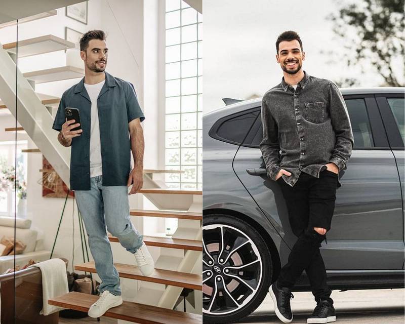Outfit kasual Miguel Oliveira (instagram.com/88migueloliveira)