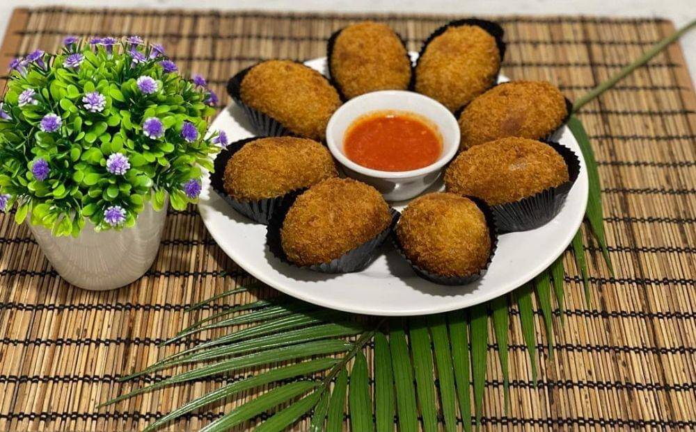 ilustrasi kroket singkong isi sayuran (instagram.com/rosmani_riswan)