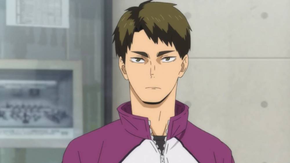 Wakatoshi Ushijima (dok. Production I.G/Haikyu!!)