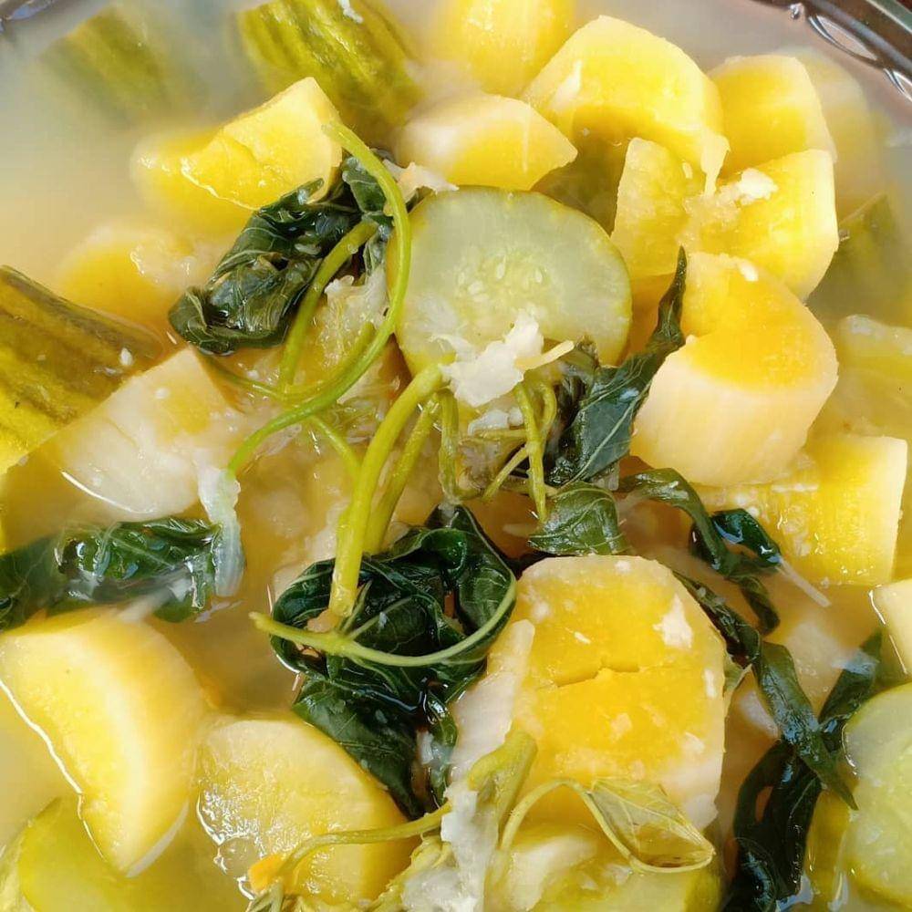 ilustrasi sayur asem singkong (instagram.com/vaniakitchen)