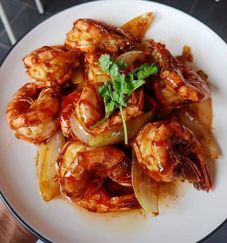 udang goreng mentega (instagram.com/sessykitchen)